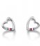 Tommy Hilfiger  Open Heart Stud Earring Zilverkleurig (TJ2700909)